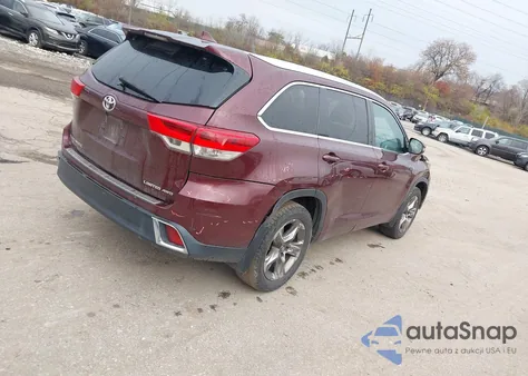 2018 Toyota Highlander Limited Platinum из США, поврежденный, VIN 5TDDZRFH5JS814149